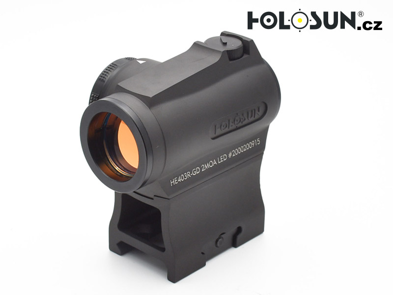 Micro kolimátor Holosun HE403R Elite gold