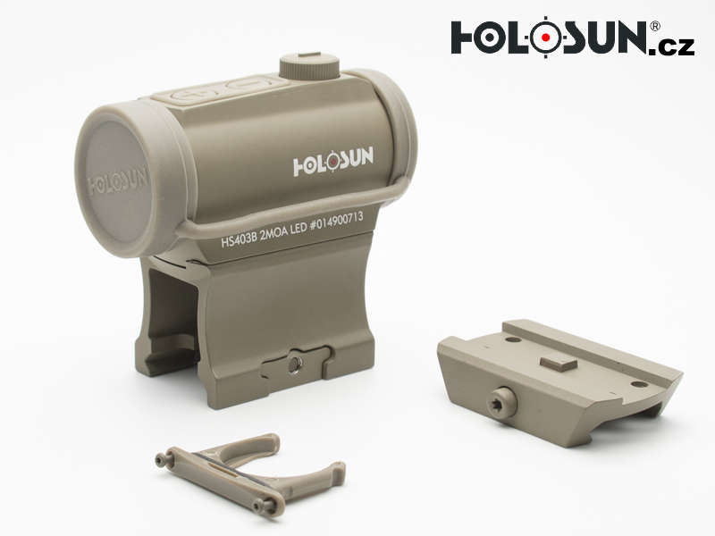 Micro kolimátor Holosun HS403B FDE - Obrázek 4