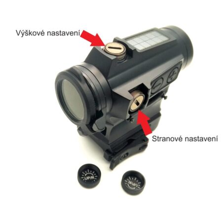 nastřelení kolimátoru