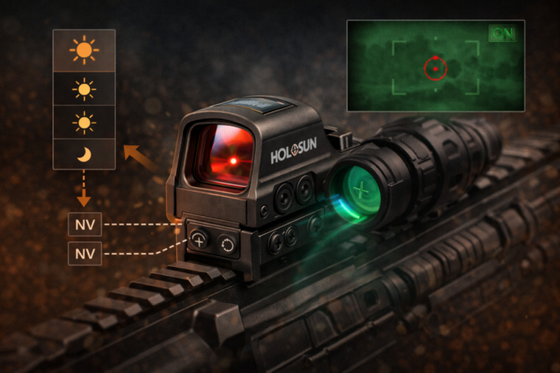 Noční vidění (NV kompatibilita) - Holosun