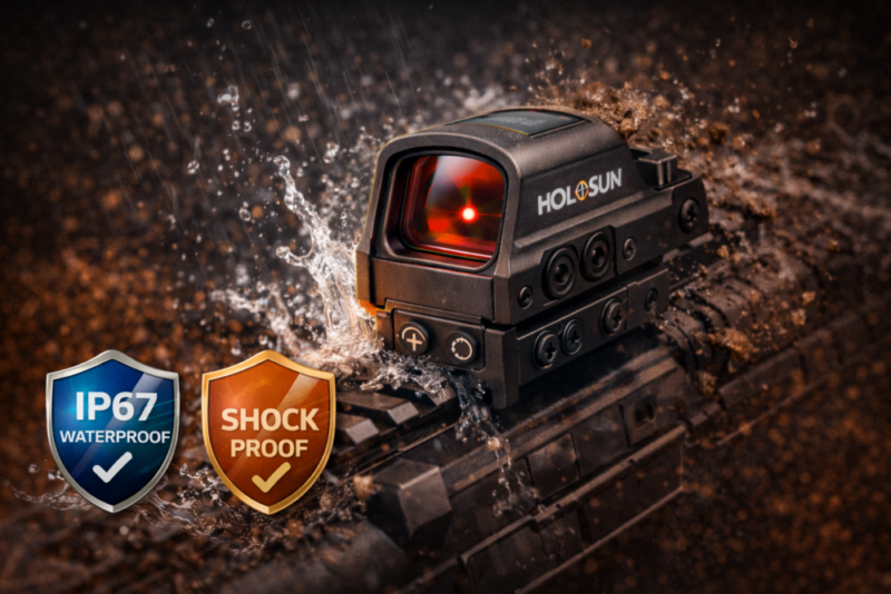 Waterproof & Shockproof standardy - Holosun